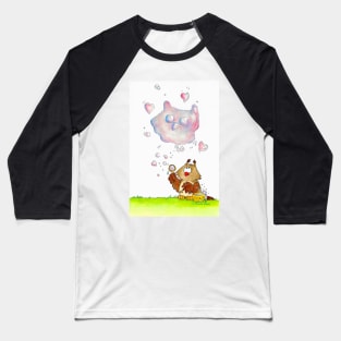 Thinking of you - Owl Baseball T-Shirt